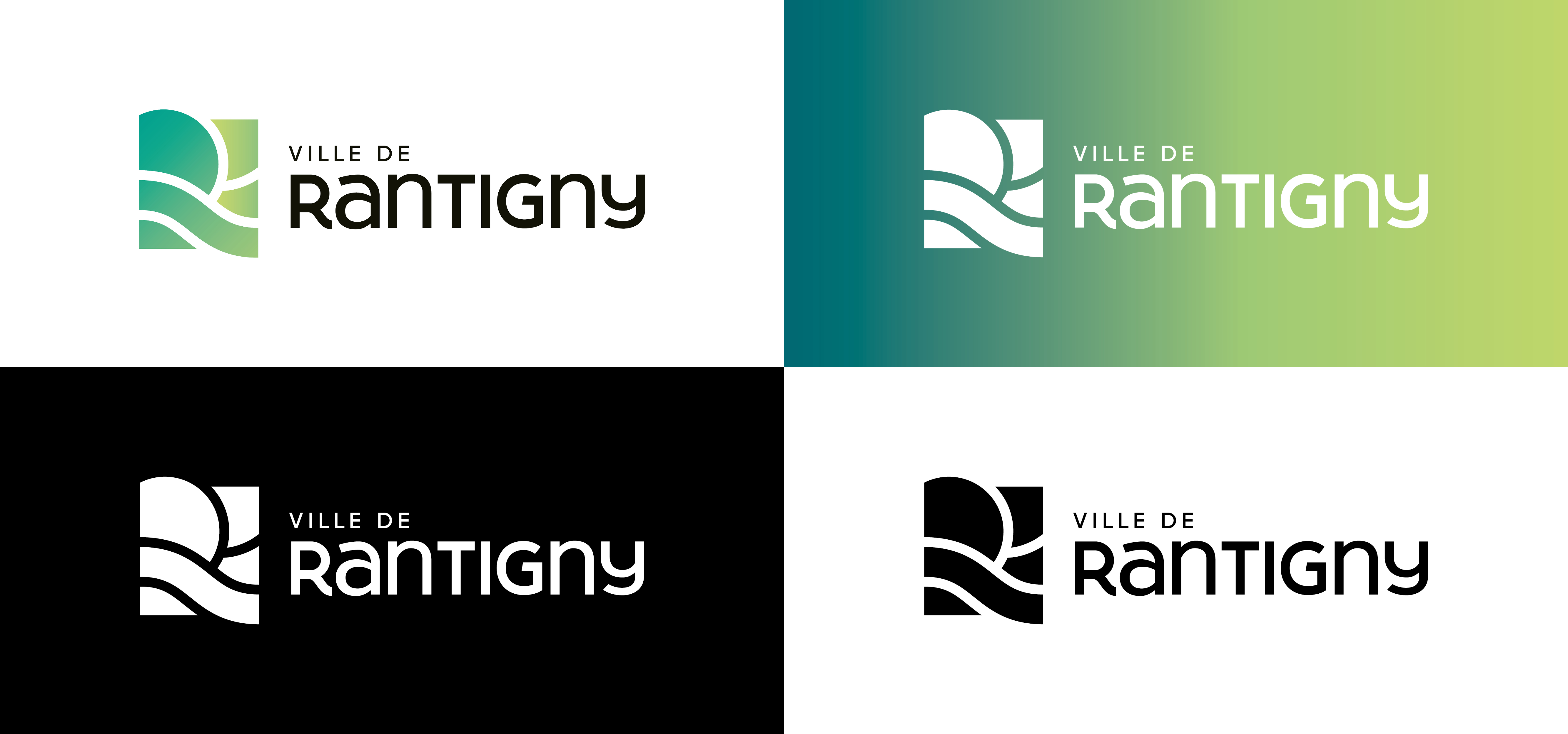 déclinaisons du logo de Rantigny